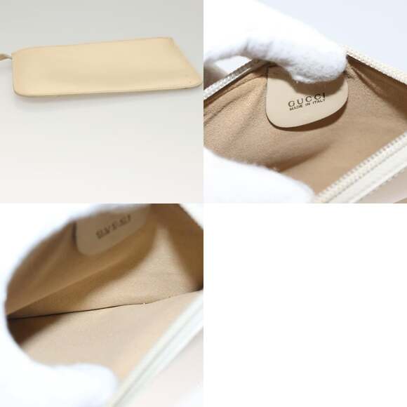 GUCCI Hand Bag Enamel Beige 000 2058 0558 0 - Picture 13 of 13